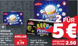 Kaufland DOVGAN Plombir Eis Angebot