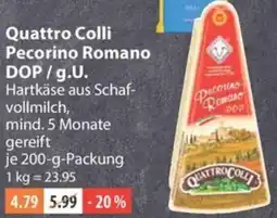 V Markt Quattro Colli Pecorino Romano DOP/g.U. Angebot