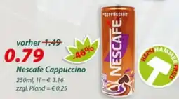 Hepsi-Markt Nescafe Cappuccino Angebot