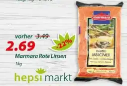 Hepsi-Markt Marmara Rote Linsen Angebot