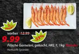 Hepsi-Markt Frische Garnelen, gekocht Angebot
