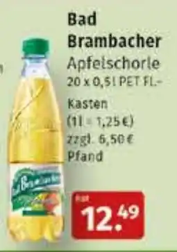 Markgrafen Bad Brambacher Apfelschorle Angebot