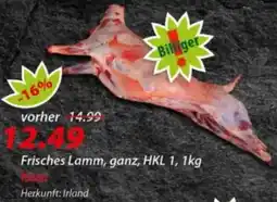 Hepsi-Markt Frisches Lamm, ganz Angebot