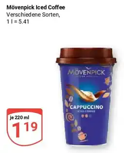 Globus Mövenpick Iced Coffee Angebot