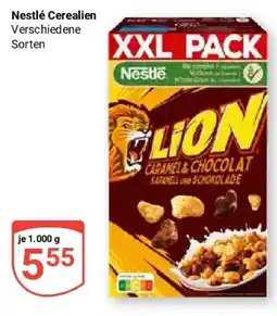Globus Nestlé Cerealien Angebot