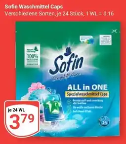Globus Sofin Waschmittel Caps Angebot