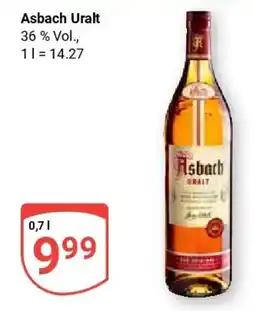Globus Asbach Uralt Angebot