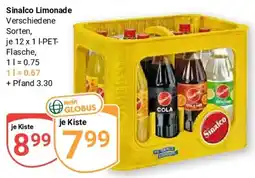 Globus Sinalco Limonade Angebot