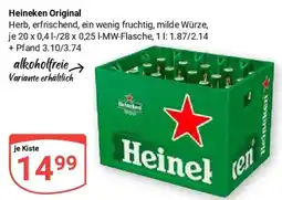 Globus Heineken Original Angebot