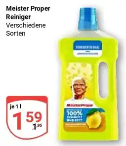 Globus Meister Proper Reiniger Angebot