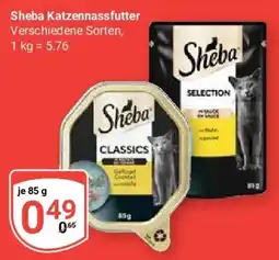 Globus Sheba Katzennassfutter Angebot