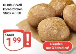 Globus GLOBUS Vollkornbrötchen Angebot