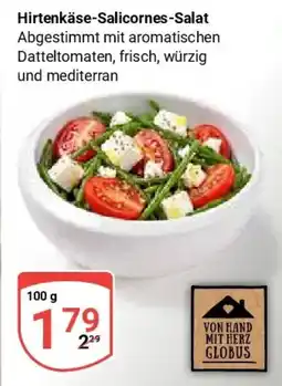Globus Hirtenkäse-Salicornes-Salat Angebot