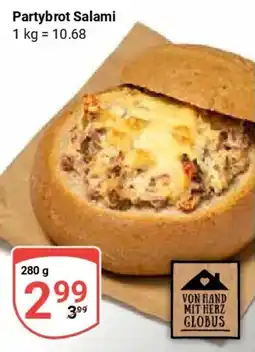 Globus Partybrot Salami Angebot