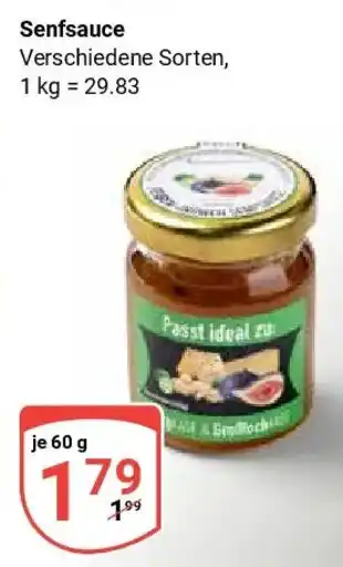 Globus Senfsauce Angebot