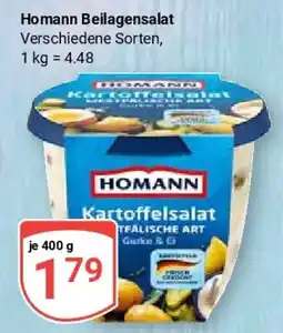 Globus Homann Kartoffelsalat Angebot