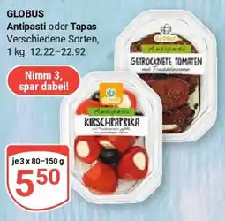 Globus GLOBUS Antipasti oder Tapas Angebot
