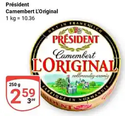 Globus Präsident Camembert L'Original Angebot