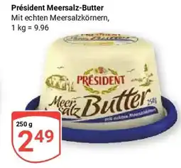 Globus Präsident Meersalz-Butter Angebot