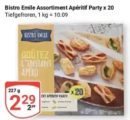 Globus Bistro Emile Assortiment Apéritif Party Angebot