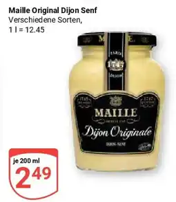 Globus Maille Original Dijon Senf Angebot