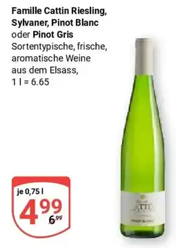 Globus Familie Cattin Riesling, Sylvaner, Pinot Blanc oder Pinot Gris Angebot