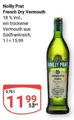 Globus Noilly Prat French Dry Vermouth Angebot