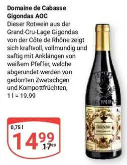 Globus Domaine de Cabasse Gigondas AOC Angebot