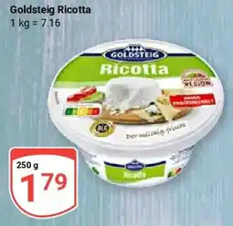 Globus Goldsteig Ricotta Angebot