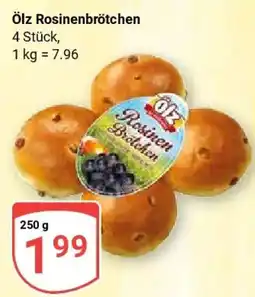 Globus Ölz Rosinenbrötchen Angebot