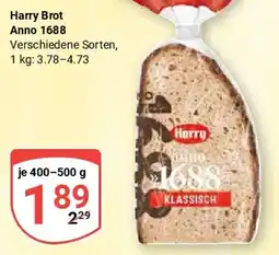 Globus Harry Brot Anno 1688 Angebot
