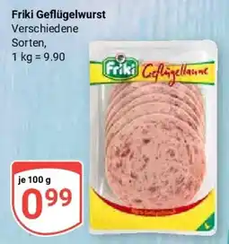 Globus Friki Geflügelwurst Angebot