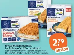 tegut Frosta Schlemmerfilet, Backofen- oder Pfannen-Fisch Angebot