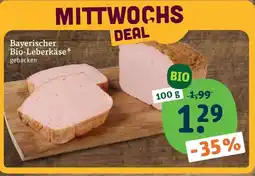 tegut Bayerischer Bio-Leberkäse Angebot