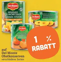 tegut Del Monte Obstkonserven Angebot