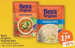 tegut Ben's Original Express Reis Angebot