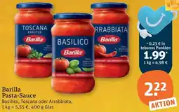 tegut Barilla Pasta-Sauce Angebot