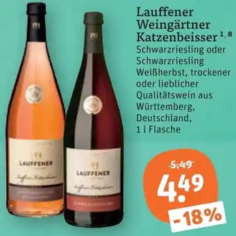 tegut Lauffener Weingärtner Katzenbeisser Angebot