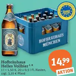 tegut Hofbräuhaus Helles Vollbier Angebot