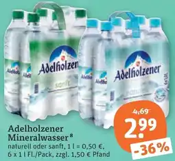 tegut Adelholzener Mineralwasser Angebot