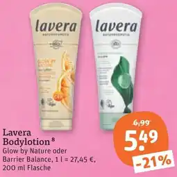 tegut Lavera Bodylotion Angebot