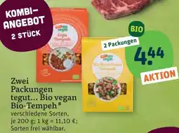 tegut tegut Bio vegan Bio-Tempeh Angebot