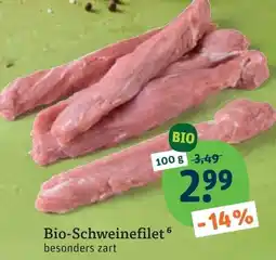 tegut Bio-Schweinefilet Angebot