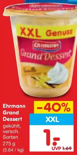 Netto Marken-Discount Ehrmann Grand Dessert Angebot