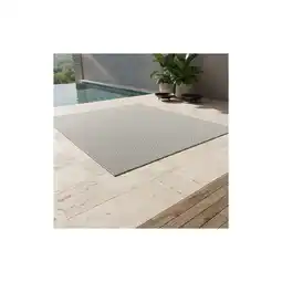 Netto Marken-Discount Outdoorteppich LERMOOS, einfarbig, Grau, 120 x 170 cm Angebot