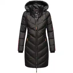 Netto Marken-Discount MARIKOO Damen Modischer Wintermantel Winter Steppmantel mit Kapuze Armasaa Angebot