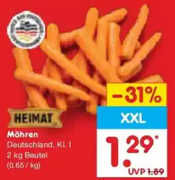 Netto Marken-Discount HEIMAT Möhren Angebot