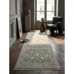 Netto Marken-Discount Läufer Pflegeleicht Grün 80x150 cm - SCRIVIA Kadima Design Angebot
