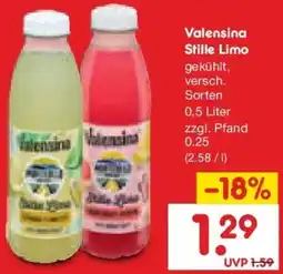 Netto Marken-Discount Valensina Stille Limo Angebot