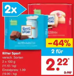 Netto Marken-Discount Ritter Sport Angebot